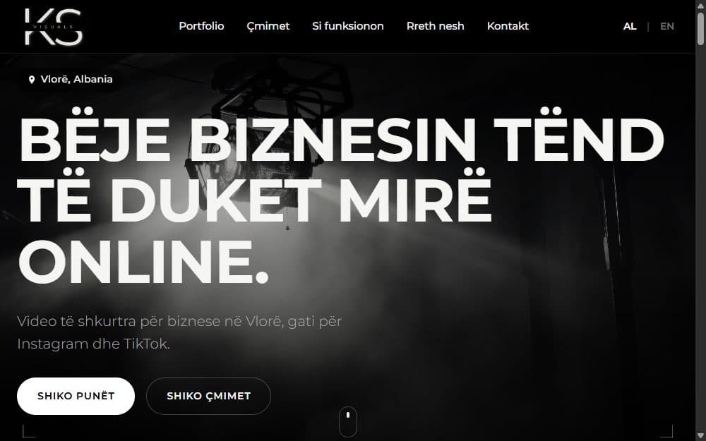 KS Visuals — Video production for social media, Vlorë, Albania