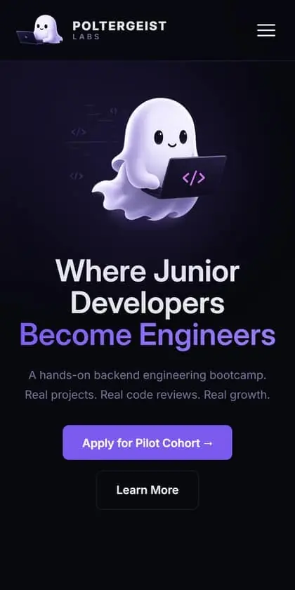 Poltergeist Labs — On a phone